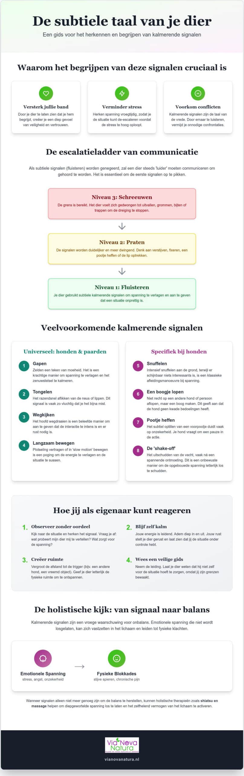 Kalmerende signalen bij honden: Begrijp de taal van je hond