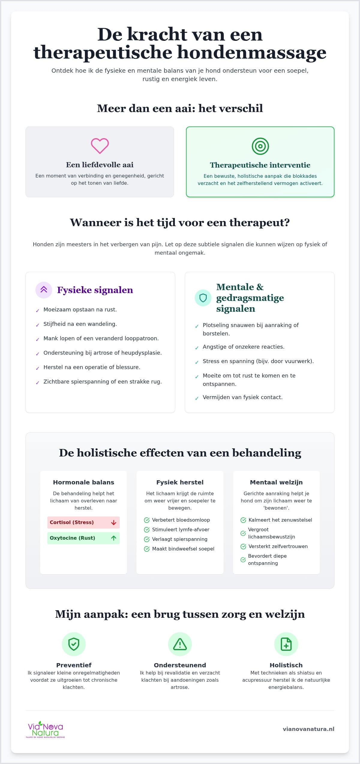 Hondenmassage: voor een ontspannen en vitaal hondenleven